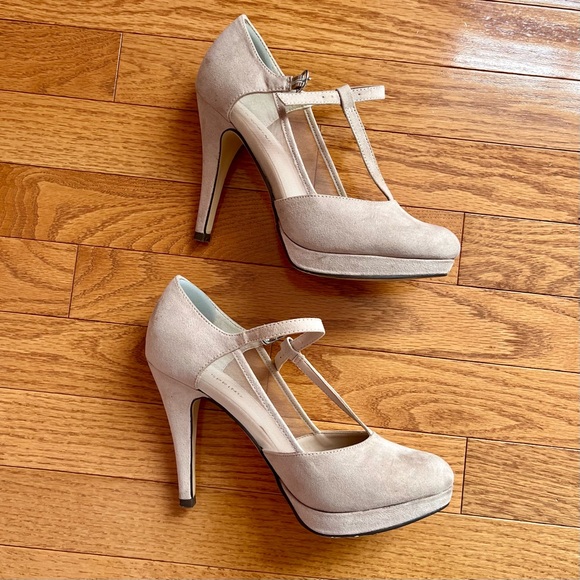 Call It Spring Arangea-32 Women’s High Heel Suede Shoes - Picture 3 of 15